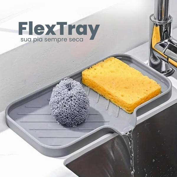 FlexTray - Tapete de pia - Silicone redelease