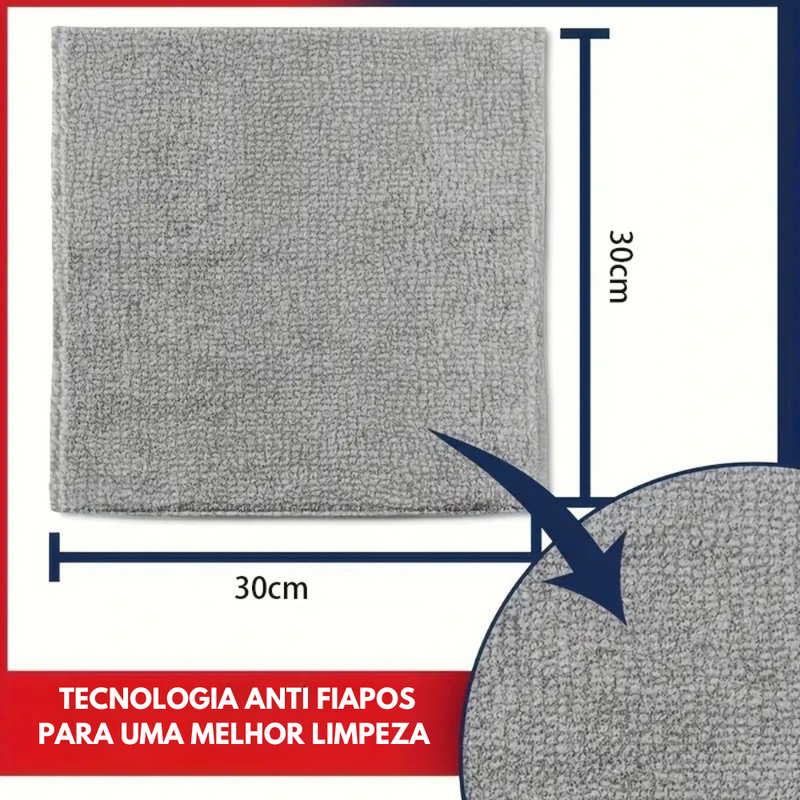 MicroClean® - Pano de microfibra - Pack 20 Unidades